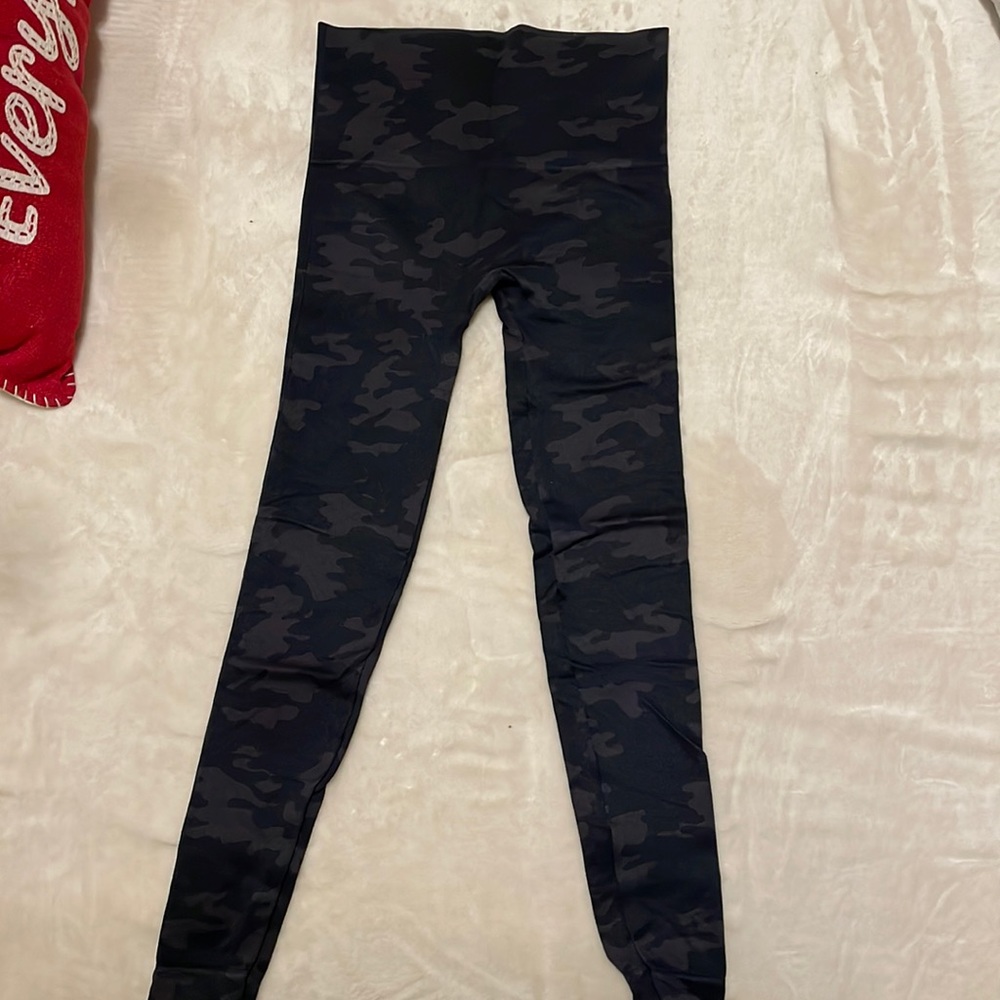Spanx camo leggings